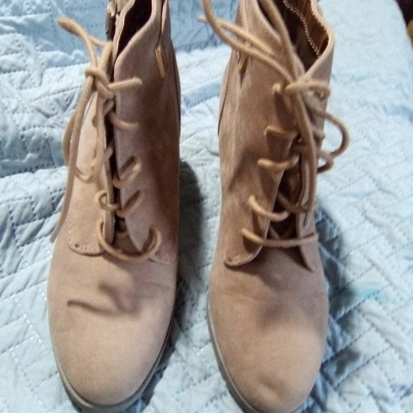 MADDEN girl ladies Dailey brown wedge boots. Size 7 - Picture 4 of 13